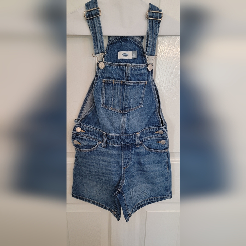 Old Navy Blue Denim Kids Overalls